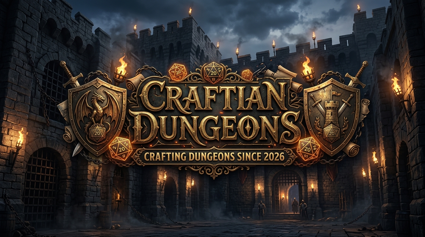 Craftian Dungeons Banner